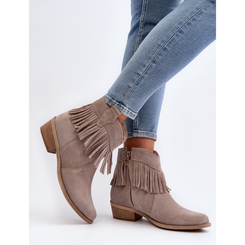 Step in style Stivali Modello Zazoo 3430 Cappuccino - Entra con stile beige 2