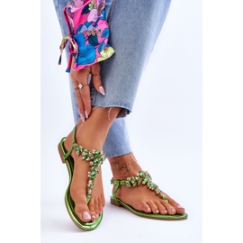 Step in style Sandali Modello Lenisa H8-291 Verde - Entra con stile 1