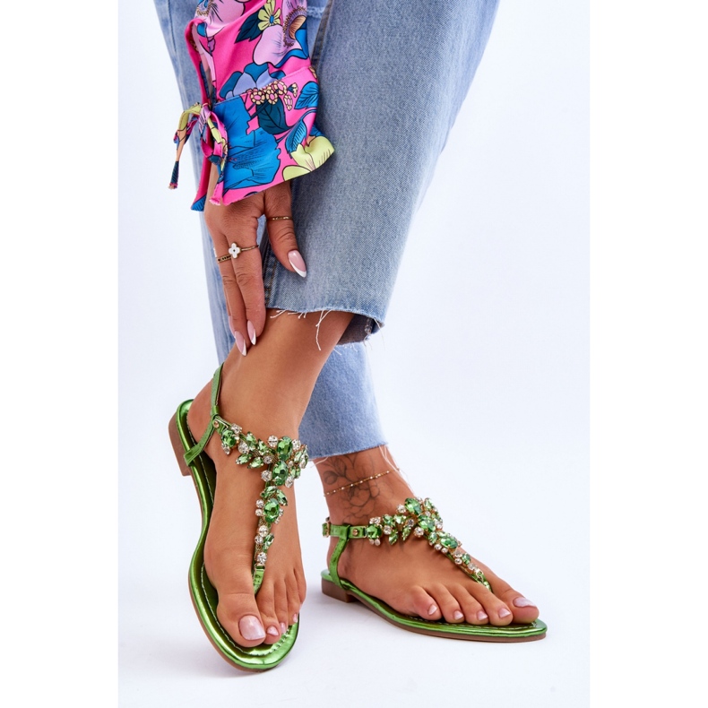 Step in style Sandali Modello Lenisa H8-291 Verde - Entra con stile 1