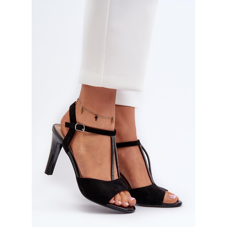 Step in style Sandali Modello Sergio Leone SK924 Nero - Entra con stile 1