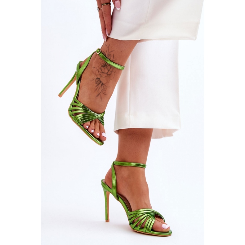 Step in style Sandali Modello My Darling S1726 Verde - Entra con stile 1