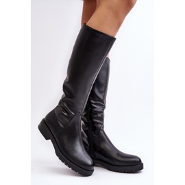 Step in style Stivali Modello Saraseini KZ541 Nero - Entra con stile 1