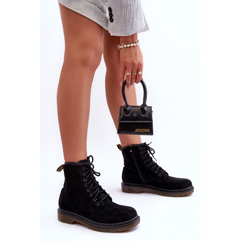 Step in style Workers Modello Asteoris H1080 Camoscio Nero - Entra con stile 1