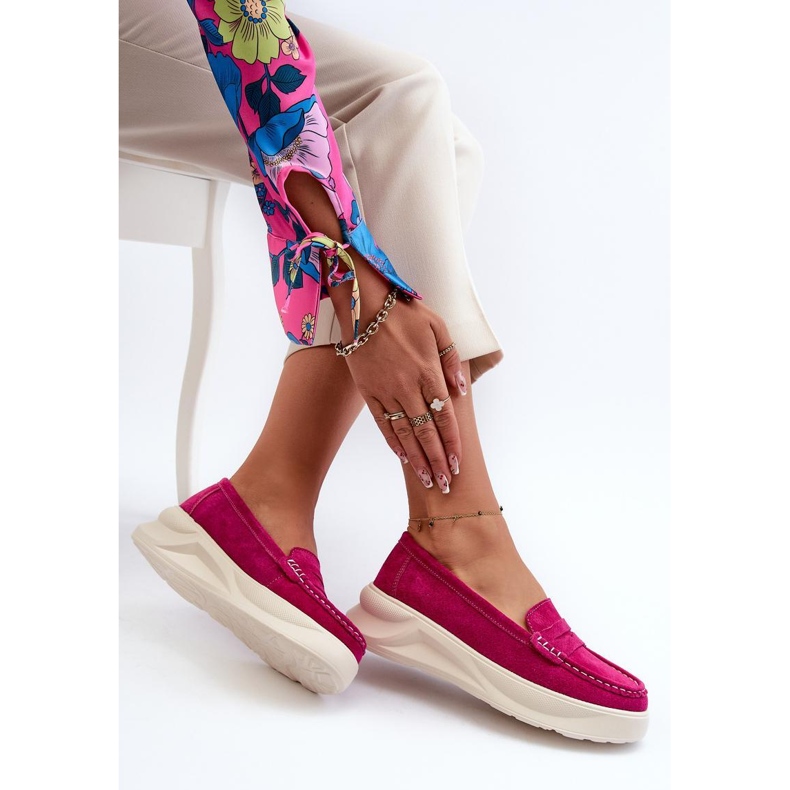 Step in style Mocassino Modello Filidia 24PB18-6889 Fucsia - Entra con stile rosa 1