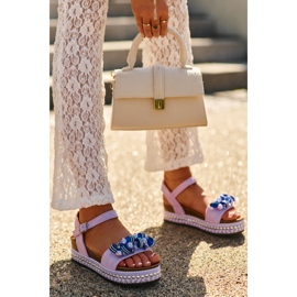 Step in style Sandali Modello S.Barski HY056 Viola - Entra con stile 1