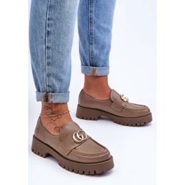 Step in style Scarpe Modello Rosefalls 20153 Pelle Beige Scuro - Entra con stile 1