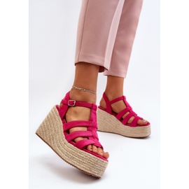 Step in style Sandali Modello Gnosis H8-689 Fucsia - Entra con stile rosa 2