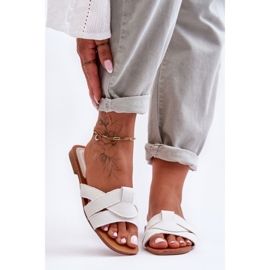 Step in style Sandalo Infradito Modello Aversa W-112 Bianco - Entra con stile bianca 1