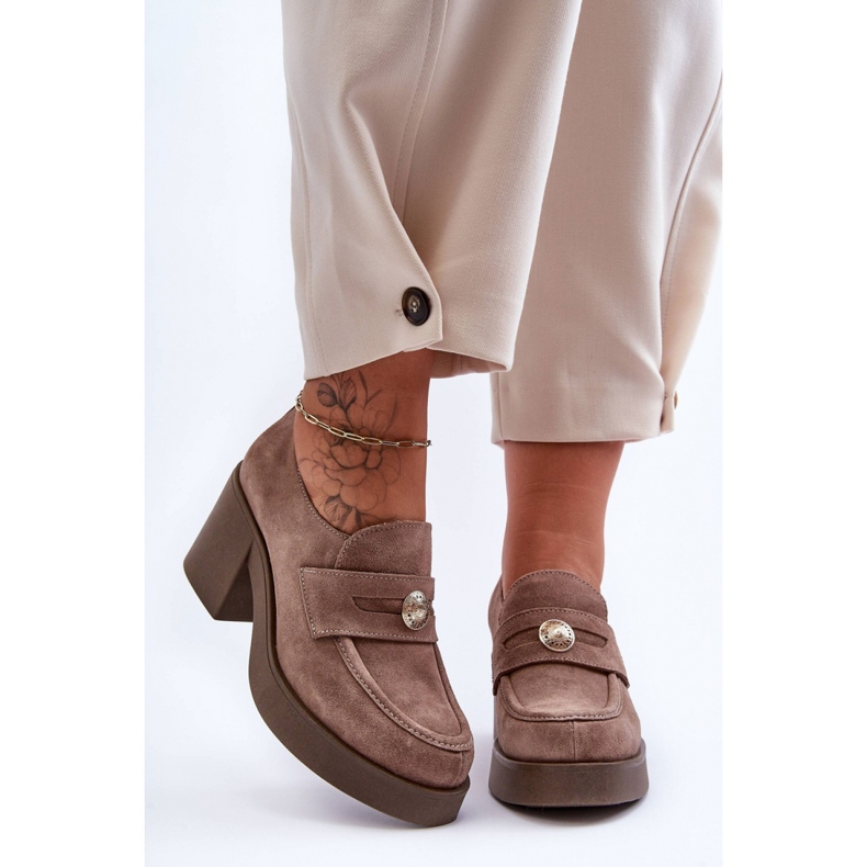 Step in style Scarpe Modello Dunadia 20148 Camoscio Beige - Entra con stile 1