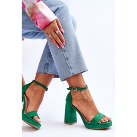 Step in style Sandali Modello Merila LC-29 Verde - Entra con stile 2