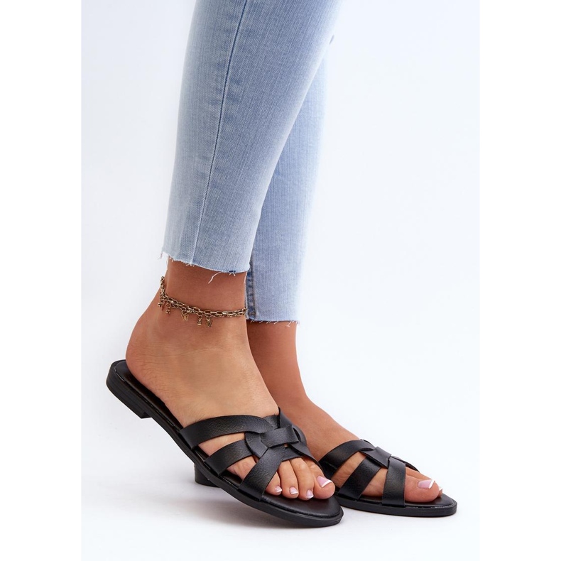 Step in style Sandalo Infradito Modello Rosalini 24SD97-7747 Nero - Entra con stile 1