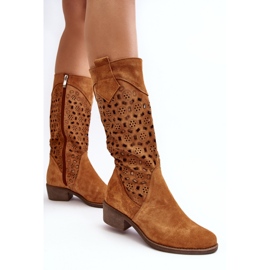 Step in style Stivali Modello Ndulu 4043 Camel - Entra con stile marrone 2