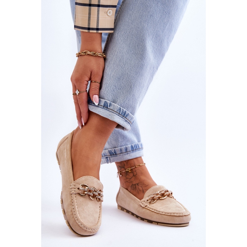 Step in style Mocassini Modello Sorento JU053 Beige - Entra con stile 2