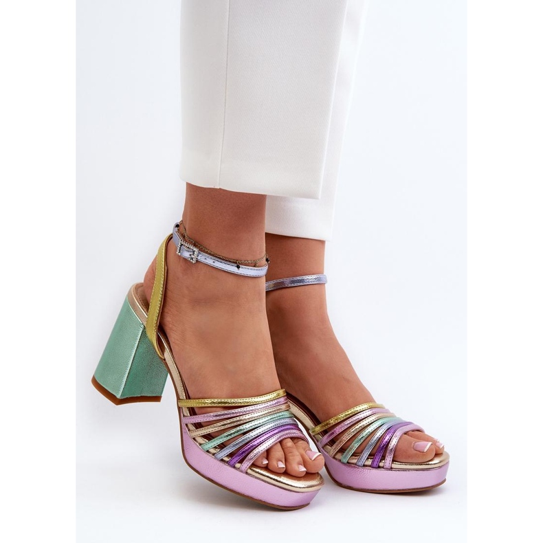 Step in style Sandali Modello Da CR920 Multicolor Viola - Entra con stile multicolore 1