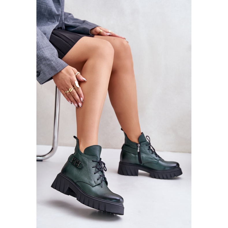 Step in style Stivali Modello Zazoo 60483 Verde Scuro - Entra con stile 1