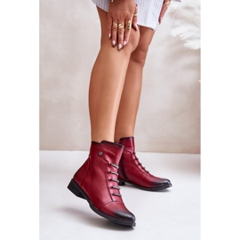 Step in style Stivali Modello Labise ASA62-16 Bordo - Entra con stile rosso 1
