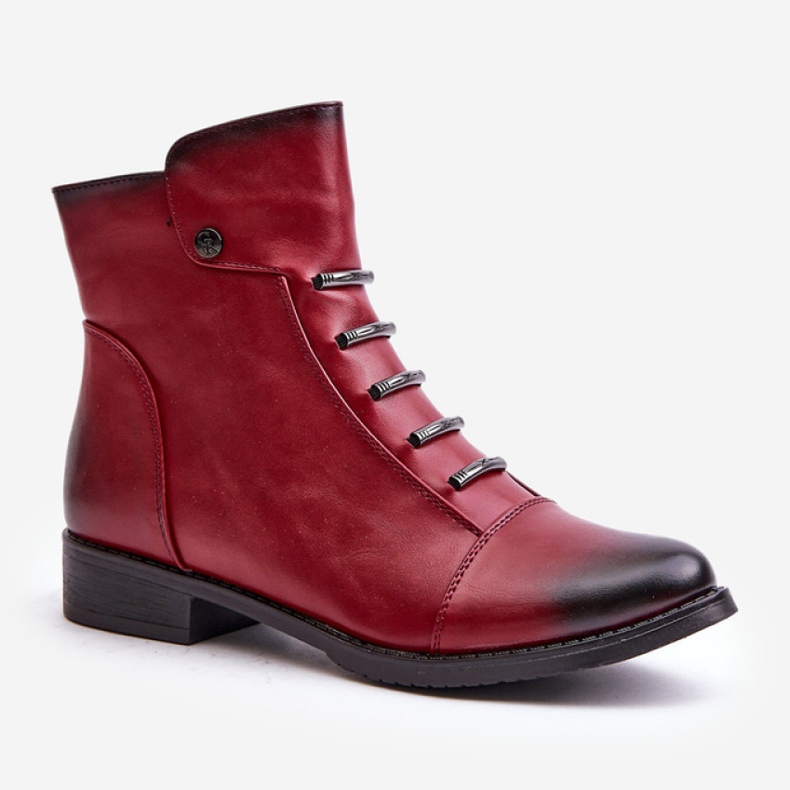 Step in style Stivali Modello Labise ASA62-16 Bordo - Entra con stile rosso 2