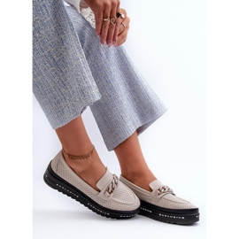 Step in style Mocassini Modello S.Barski LR618 Beige - Entra con stile 2