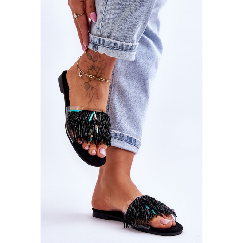 Step in style Sandalo Infradito Modello S.Barski KV-576-4 Nero - Entra con stile 1
