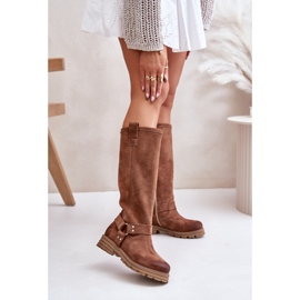 Step in style Stivali Modello Lewski 3615 Camoscio Marrone - Entra con stile 1