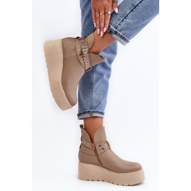 Step in style Stivali Modello Zazoo 1752 Beige - Entra con stile 1
