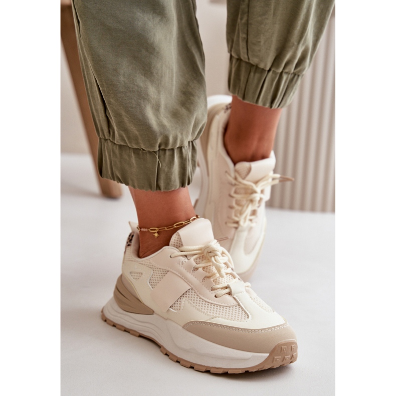 Step in style Scarpe sportive Modello Nevelaine 7583 Beige/Leopardo - Entra con stile 1
