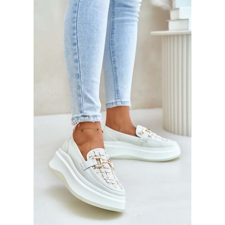 Step in style Mocassini Modello Vinceza 89105 Beige Chiaro - Entra con stile 1