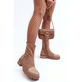 Step in style Stivali Modello Shendete JJ46P Beige - Entra con stile 1