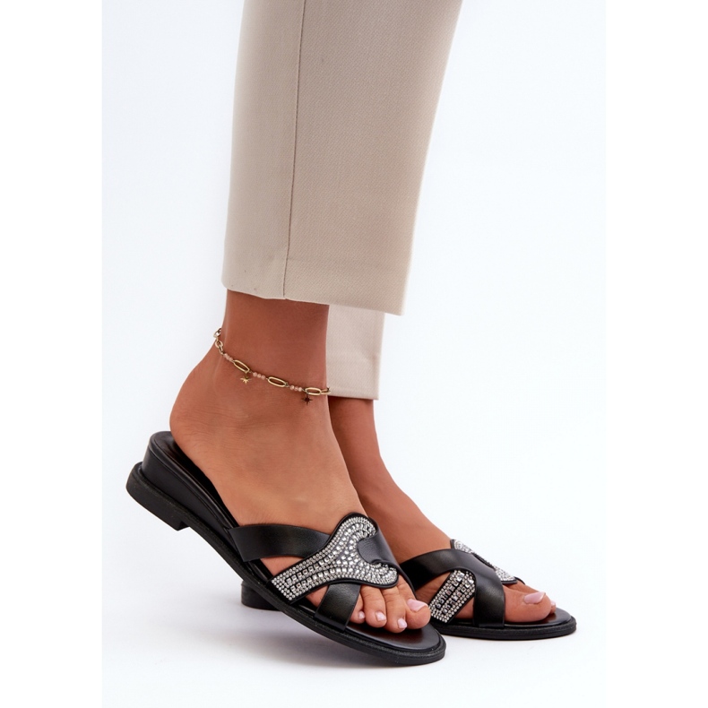 Step in style Sandalo Infradito Modello Asysa WD182 Nero - Entra con stile 1