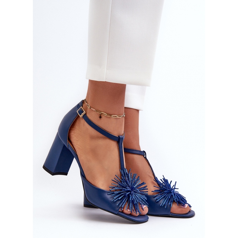 Step in style Sandali Modello Laura Messi 2758 Navy - Entra con stile 1