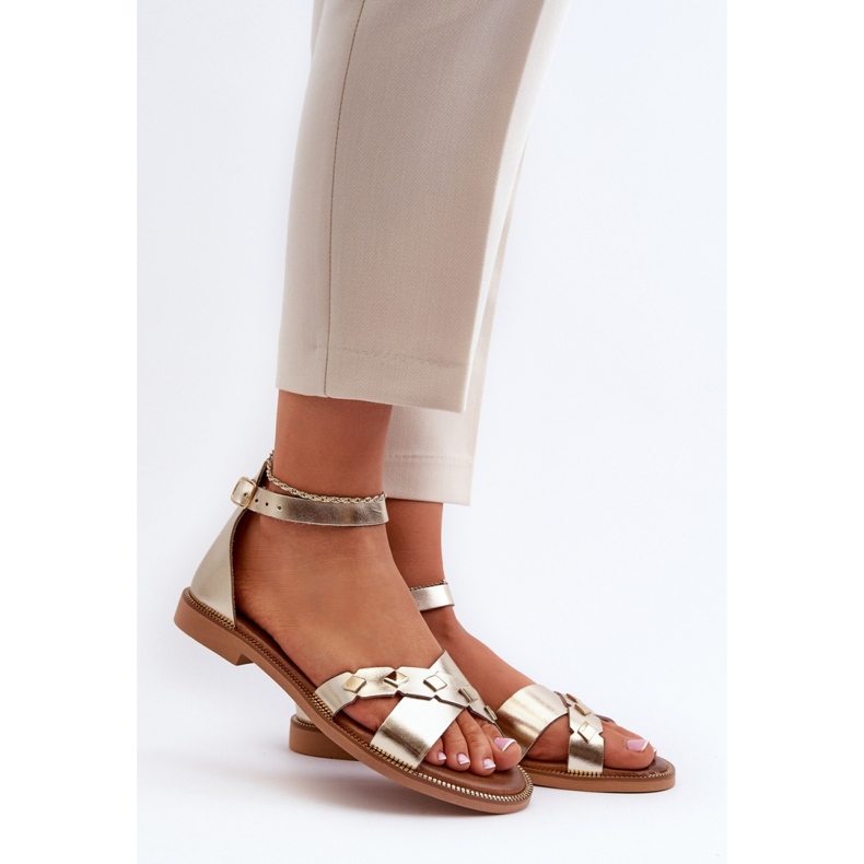 Step in style Sandali Modello Zazoo 40378 Gold - Entra con stile giallo 1