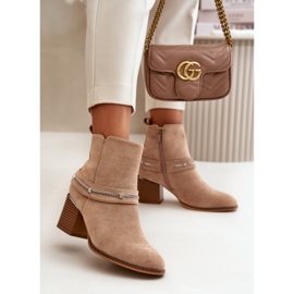 Step in style Stivali Modello Hanalen NS356 Beige - Entra con stile 1