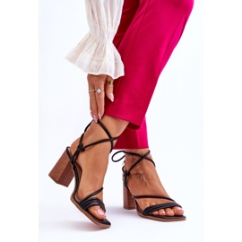 Step in style Sandali Modello Seyna H8-380 Nero - Entra con stile 1