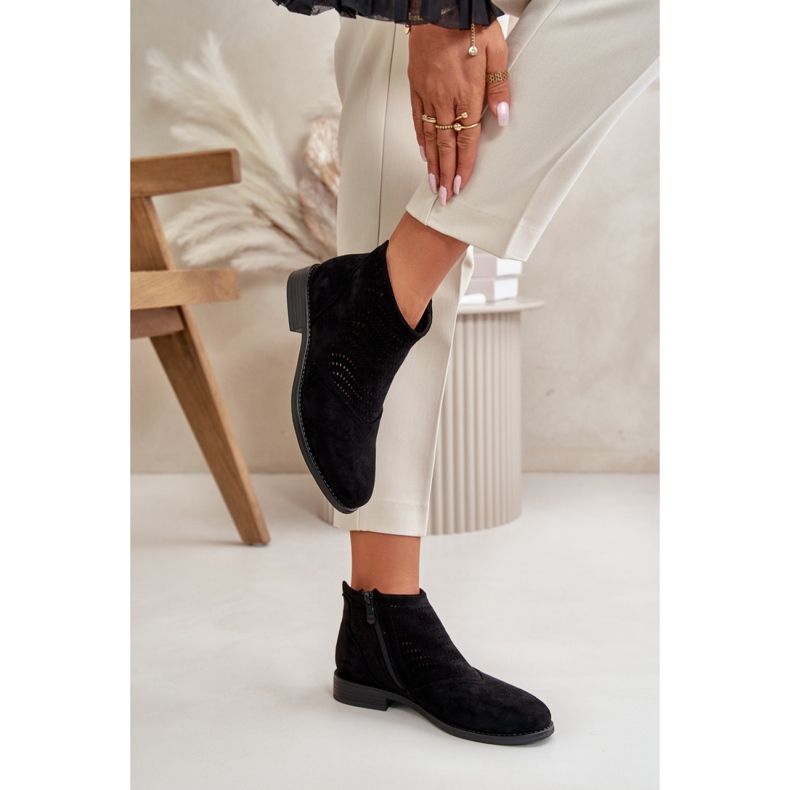 Step in style Scarponi Modello S.Barski HY42-076 Nero - Entra con stile 1