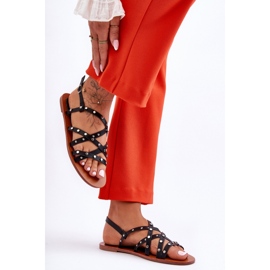 Step in style Sandali Modello Alemona THS-88 Nero - Entra con stile 1