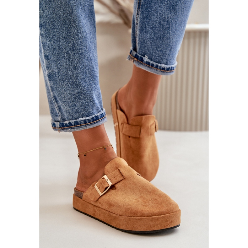 Step in style Ciabatte Modello Terilain TL8-123 Camel - Entra con stile marrone 1