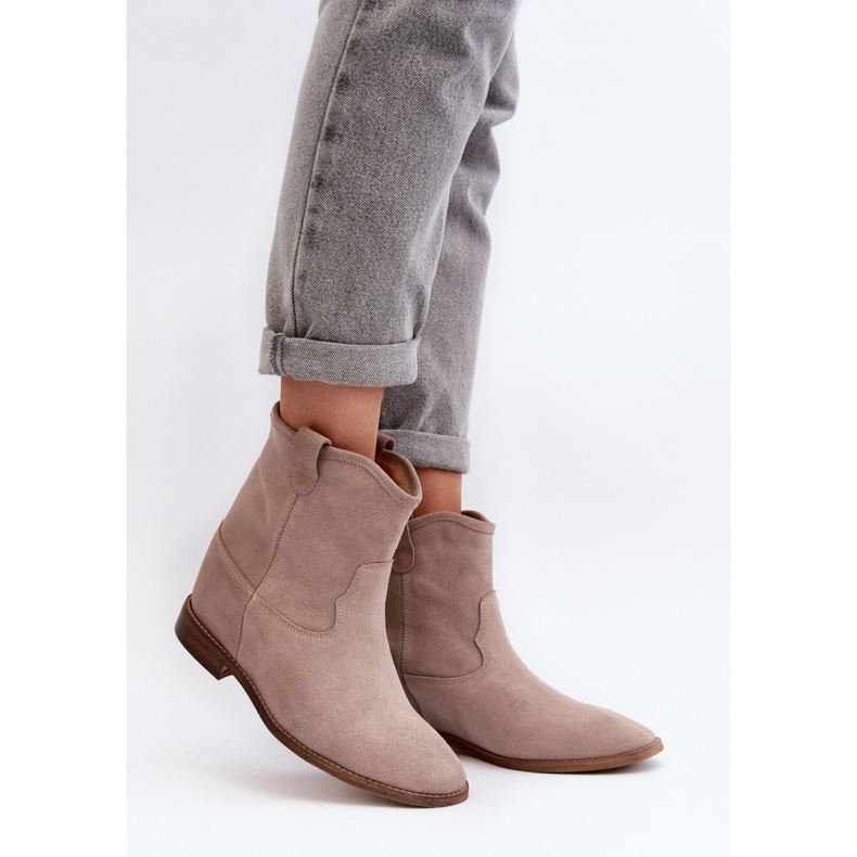 Step in style Stivali Modello Zazoo 2326/024 Camoscio Beige - Entra con stile 1