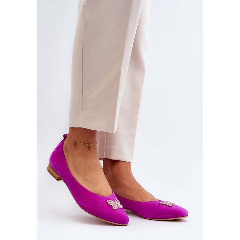 Step in style Ballerine Modello Zazoo 2887/067 Fucsia - Passo con stile rosa 1