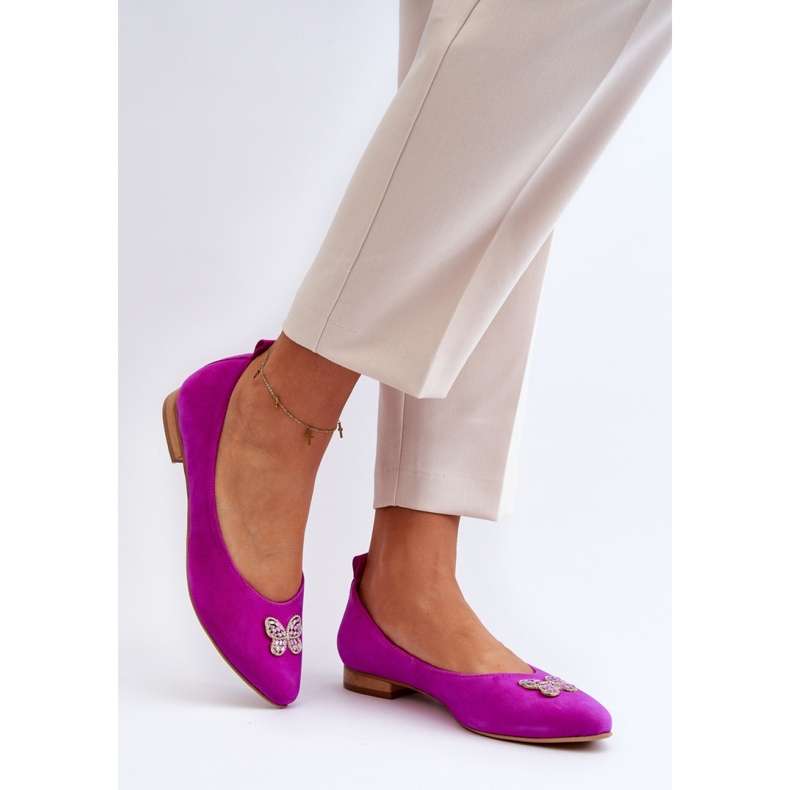 Step in style Ballerine Modello Zazoo 2887/067 Fucsia - Passo con stile rosa 2