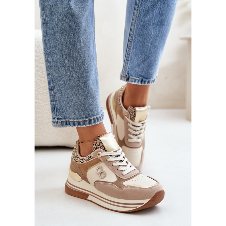 Step in style Scarpe sportive Modello Debizia YY-6 Beige - Entra con stile 1