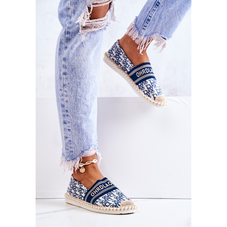 Step in style Espadrillas Modello Warm Time NB358P Blu - Entra con stile 2