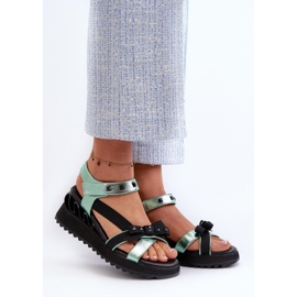 Step in style Sandali Modello Da CR956 Verde - Entra con stile 1