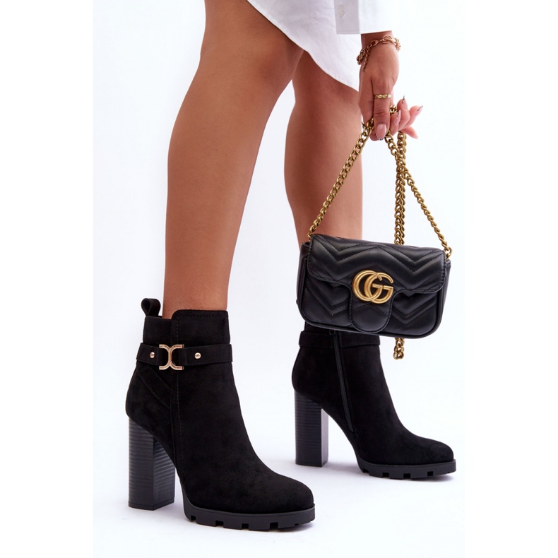 Step in style Stivali Modello Liani F38-1 Camoscio Nero - Entra con stile 1