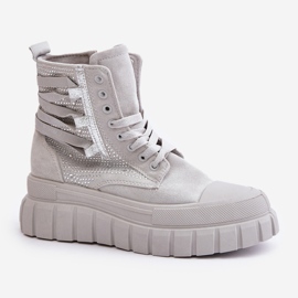 Step in style Sneakers Modello Zaidria EV-337 Grigio - Entra con stile 2