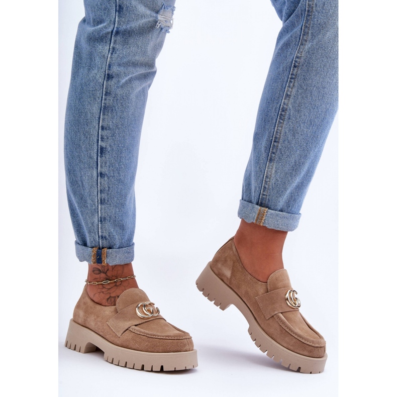 Step in style Scarpe Modello Rosefalls 20153 Camoscio Beige - Entra con stile 1