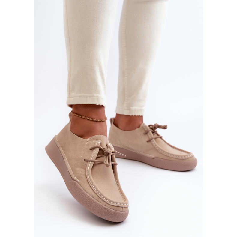 Step in style Scarpe Modello Sergio Leone SP021 Beige - Entra con stile 1