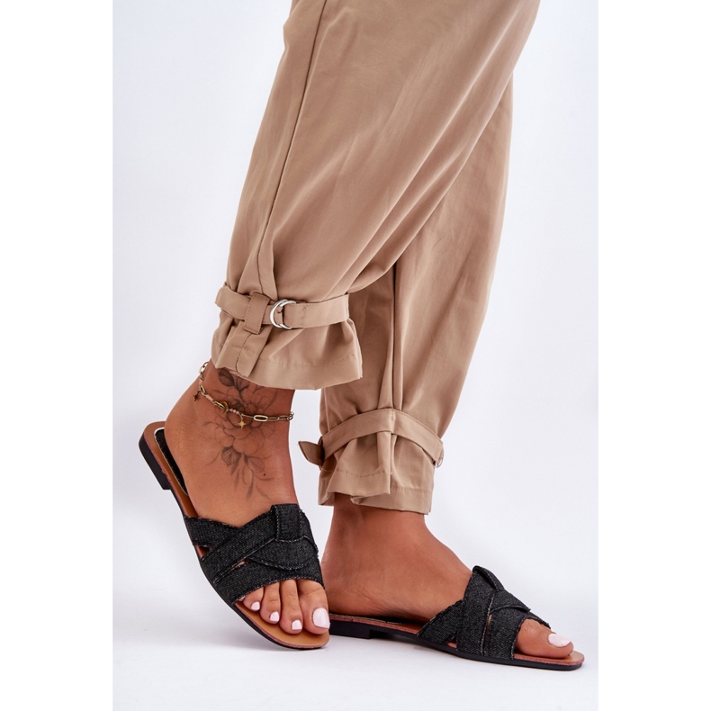 Step in style Sandalo Infradito Modello Aversa W-112 Nero - Entra con stile 2