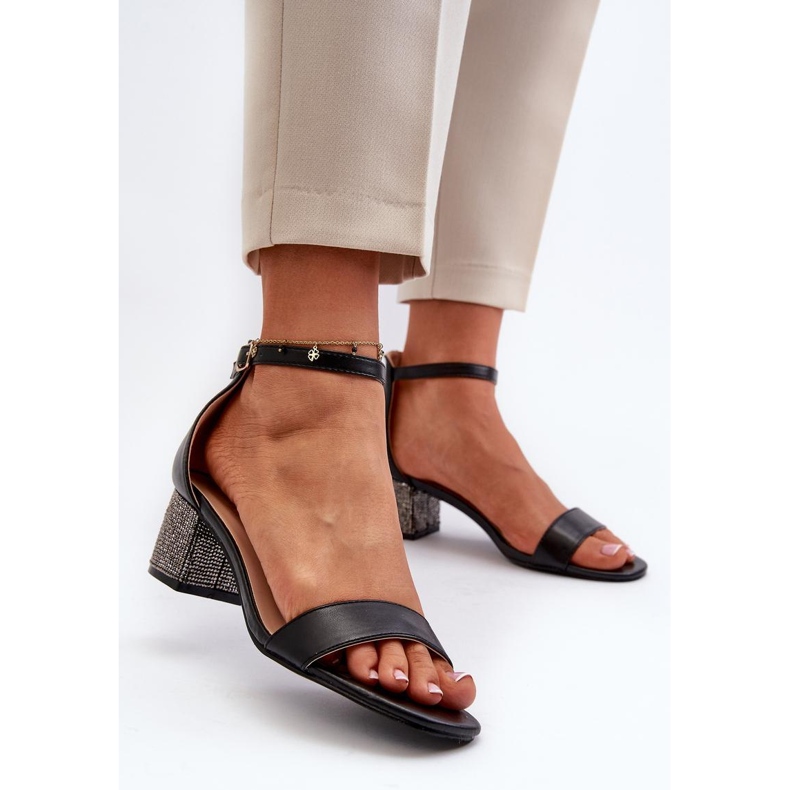 Step in style Sandali Modello Wiatalia 8338-257 Nero - Entra con stile 1