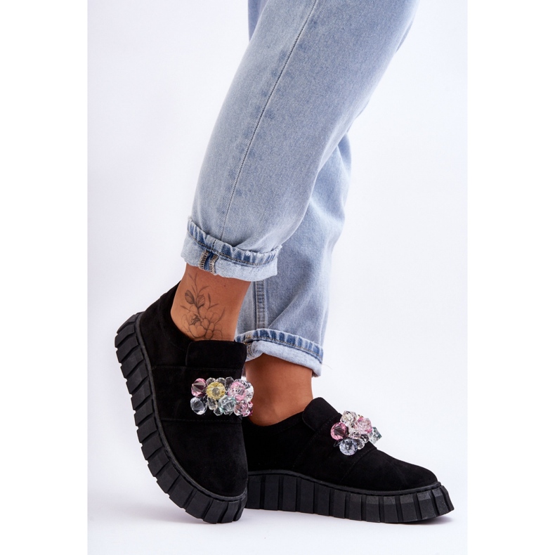 Step in style Scarpe sportive Modello Desire NB615 Camoscio Nero - Entra con stile 1