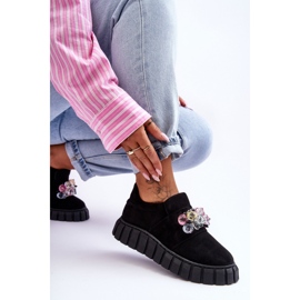 Step in style Scarpe sportive Modello Desire NB615 Camoscio Nero - Entra con stile 2